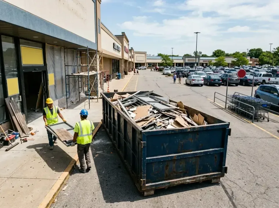 retail-store-renovation-debris-003 — frequently asked questions, Roll-off Dumpster Rentals in Bellevue, OH